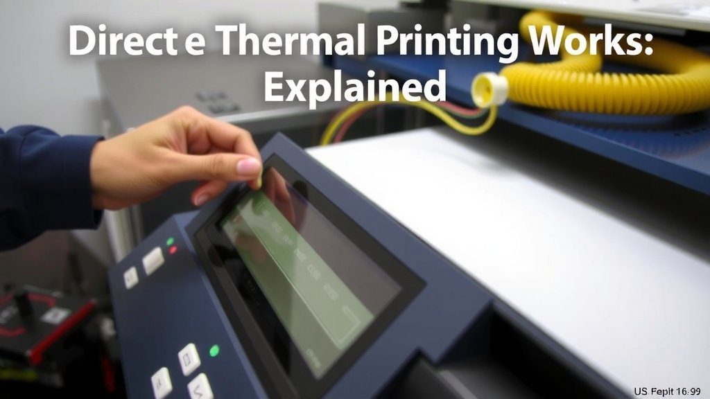 How Direct Thermal Printing Works