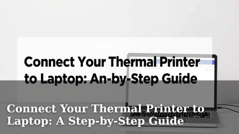 Connect Your Thermal Printer to Laptop: A Step-by-Step Guide