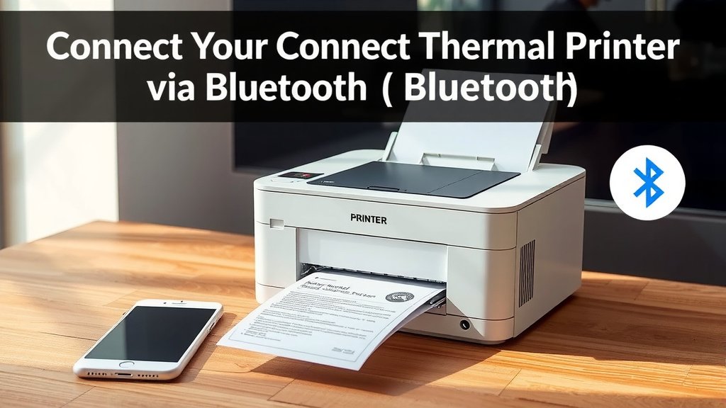 Connecting Your Thermal Printer Wirelessly via Bluetooth