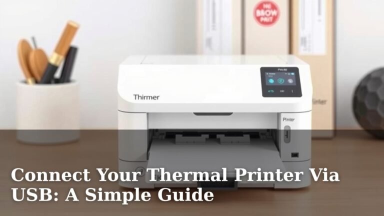 Connect Your Thermal Printer Via USB: A Simple Guide