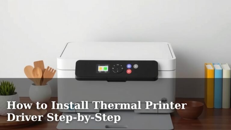 How to Install Thermal Printer Driver Step-by-Step