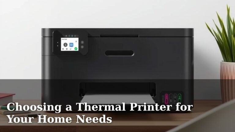Choosing a Thermal Printer for Your Home Needs