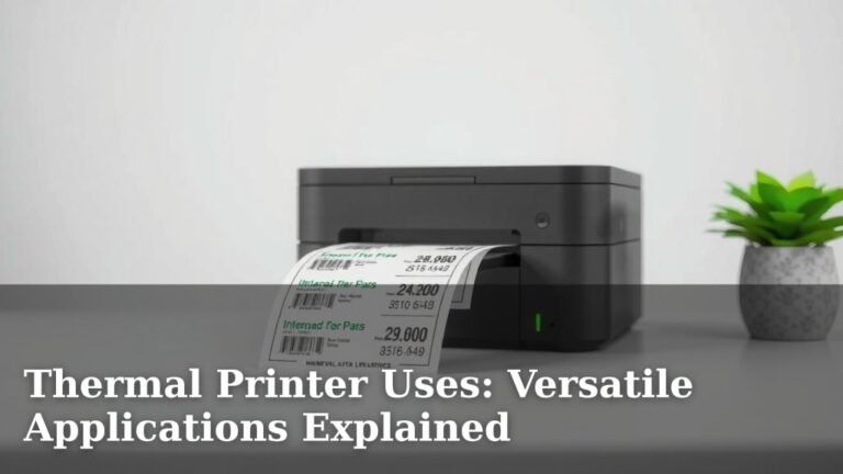 Thermal Printer Uses: Versatile Applications Explained