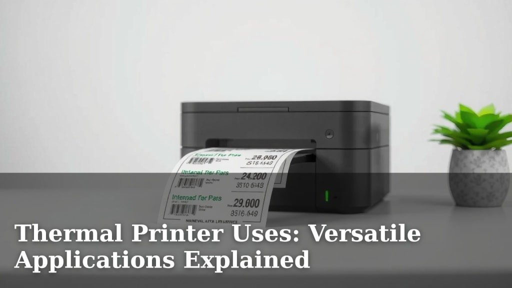 Thermal Printer Uses: Versatile Applications Explained