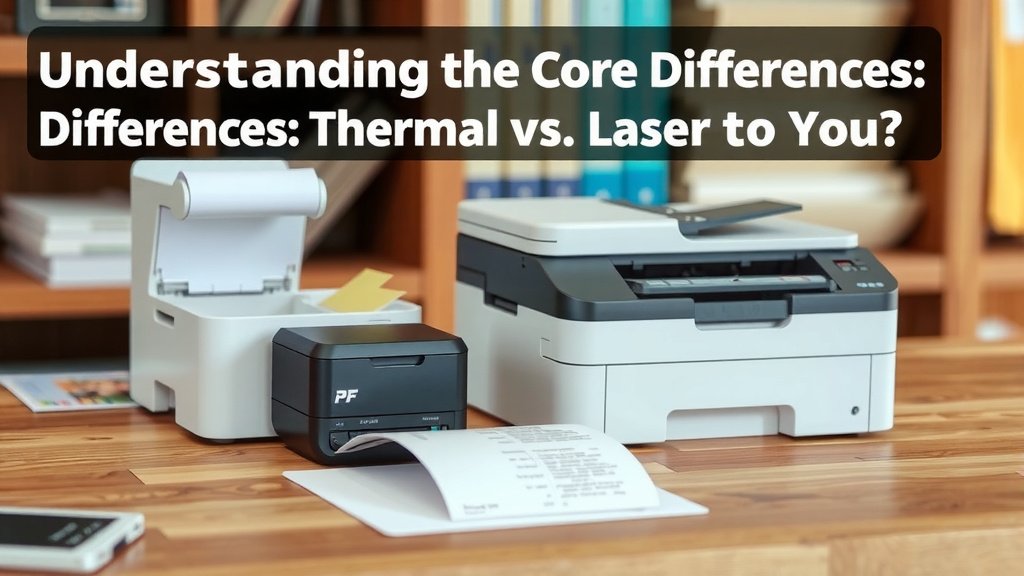 Understanding the Core Differences: Thermal vs. Laser Printing