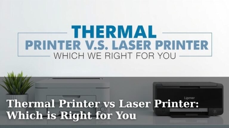 Thermal Printer vs Laser Printer: Which is Right for You