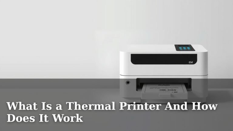 What Is a Thermal Printer And How Does It Work