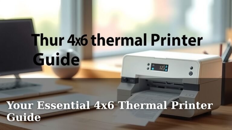 Your Essential 4x6 Thermal Printer Guide