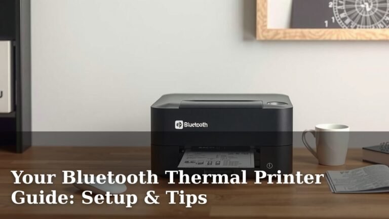 Your Bluetooth Thermal Printer Guide: Setup & Tips