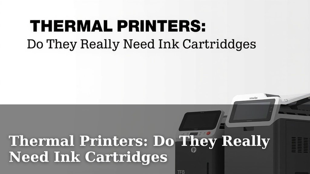 Thermal Printers: Do They Really Need Ink Cartridges