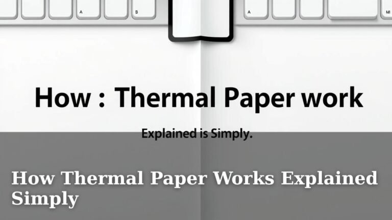 How Thermal Paper Works Explained Simply