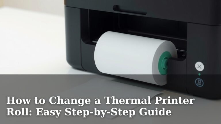 How to Change a Thermal Printer Roll: Easy Step-by-Step Guide