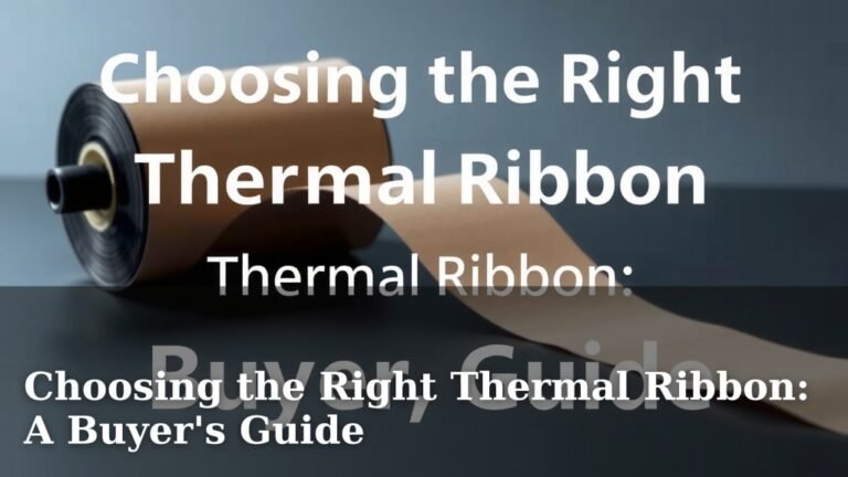 Choosing the Right Thermal Ribbon: A Buyer's Guide