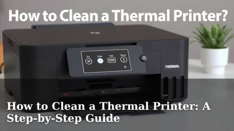 How to Clean a Thermal Printer: A Step-by-Step Guide
