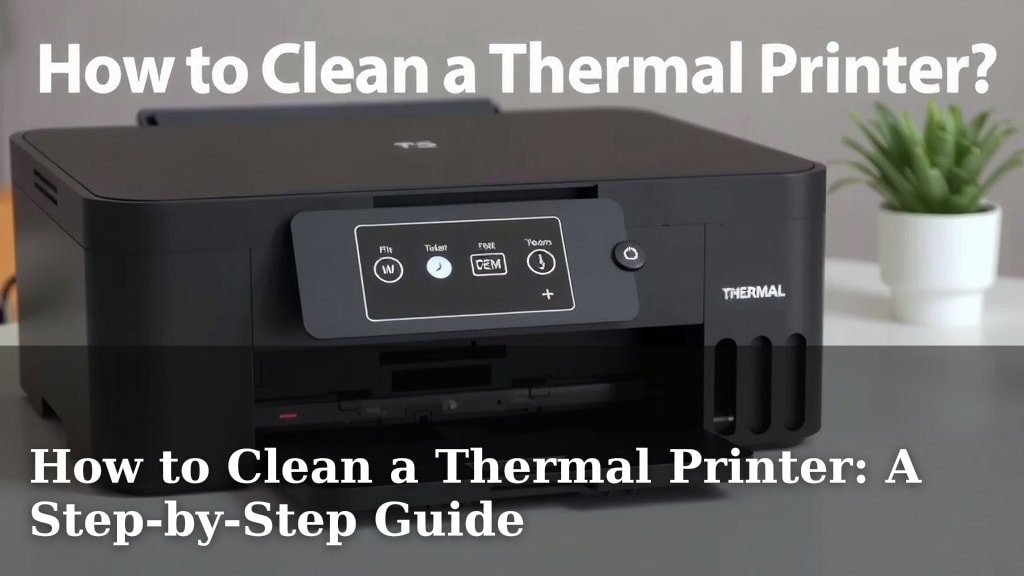 How to Clean a Thermal Printer: A Step-by-Step Guide