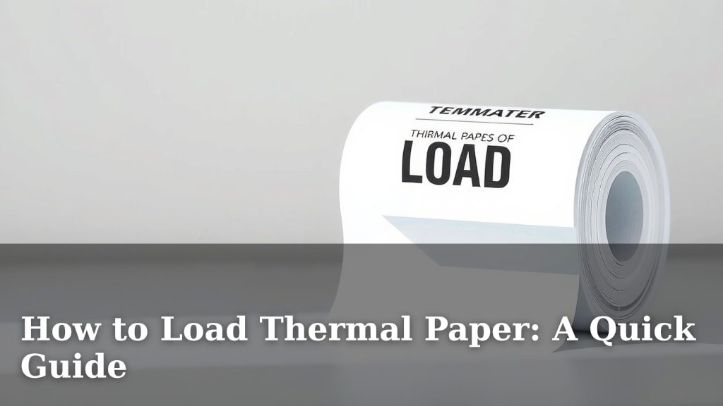 How to Load Thermal Paper: A Quick Guide