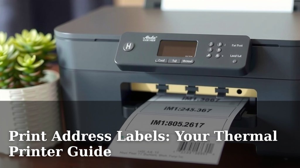 Print Address Labels: Your Thermal Printer Guide