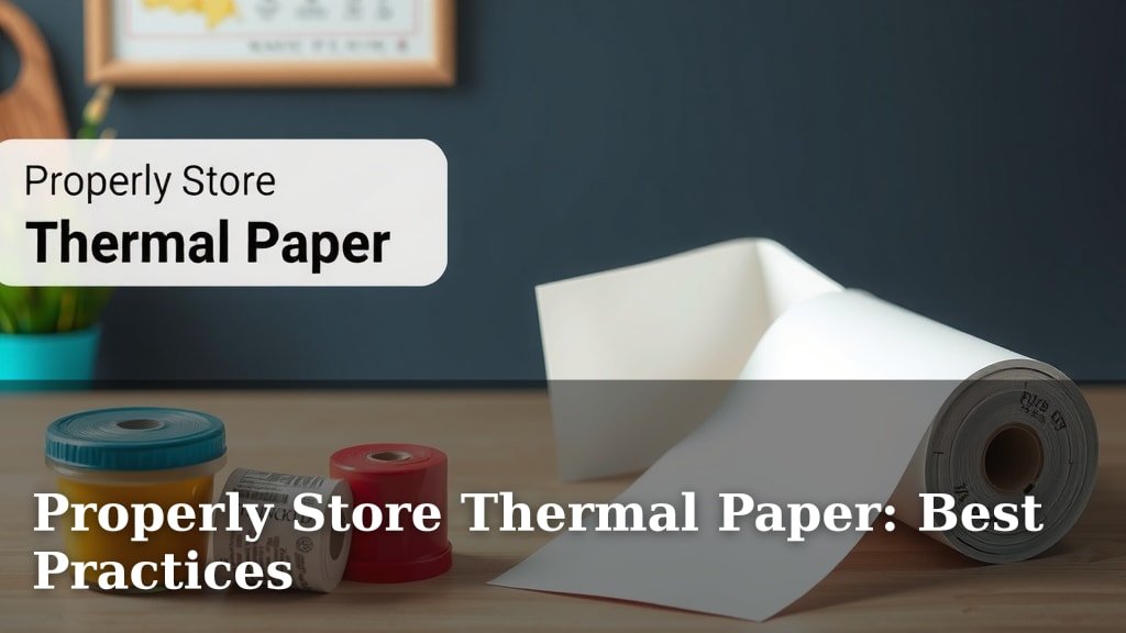 Properly Store Thermal Paper: Best Practices