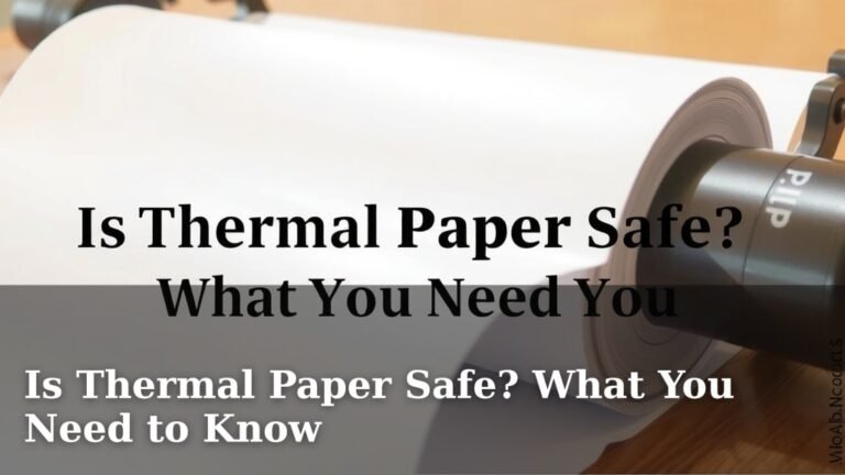 Is Thermal Paper Safe? What You Need to Know