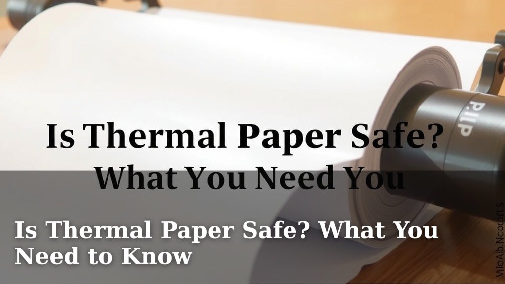 Is Thermal Paper Safe? What You Need to Know