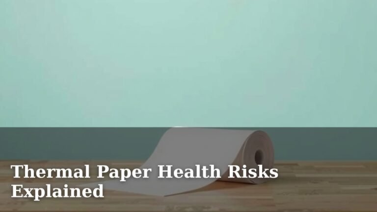 Thermal Paper Health Risks Explained
