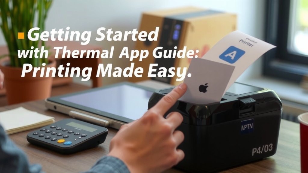 Getting Started with Thermal Printer Apps