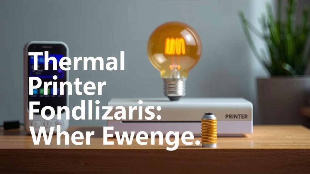 Understanding Thermal Printer Power Usage