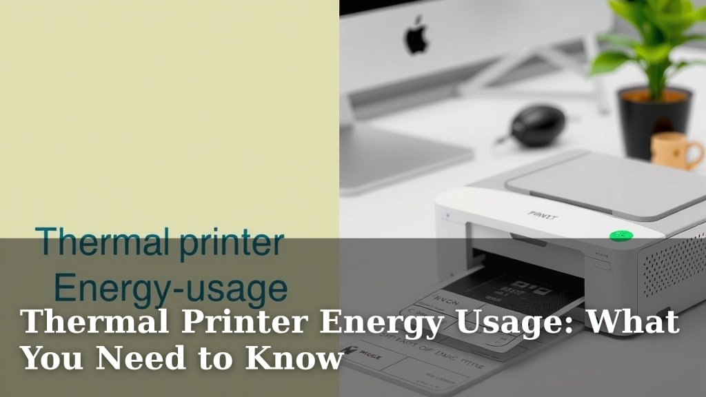 Thermal Printer Energy Usage: What You Need to Know