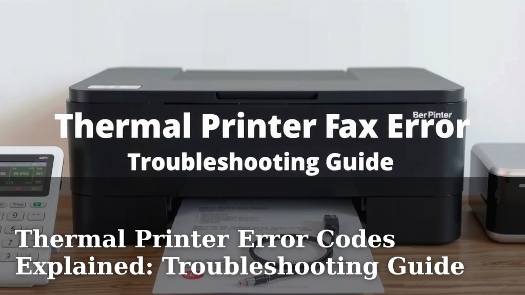 Thermal Printer Error Codes Explained: Troubleshooting Guide