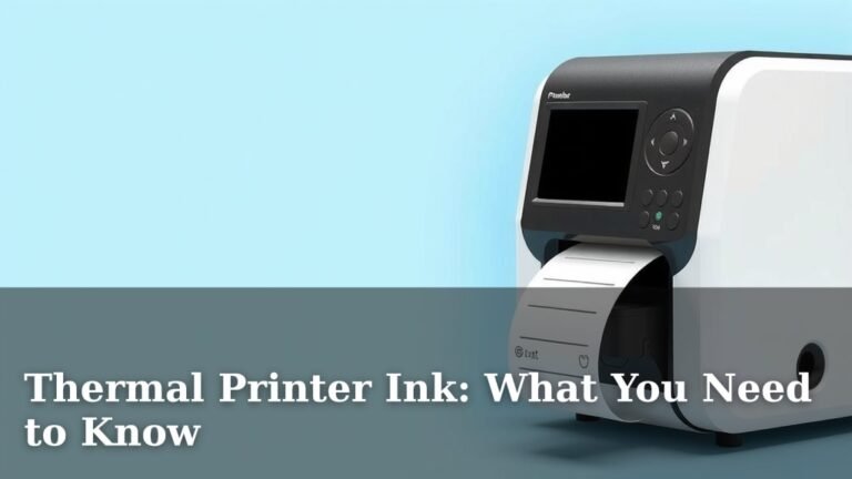 Thermal Printer Ink: What You Need to Know