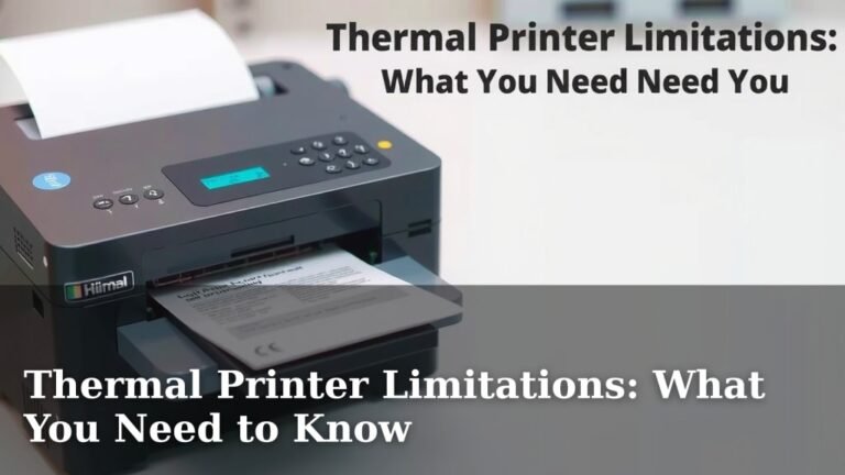 Thermal Printer Limitations: What You Need to Know