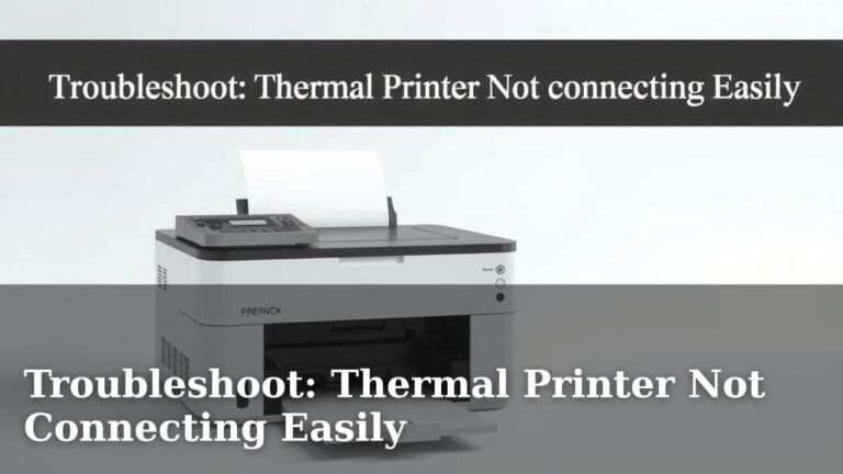 Troubleshoot: Thermal Printer Not Connecting Easily