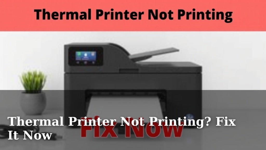 Thermal Printer Not Printing? Fix It Now