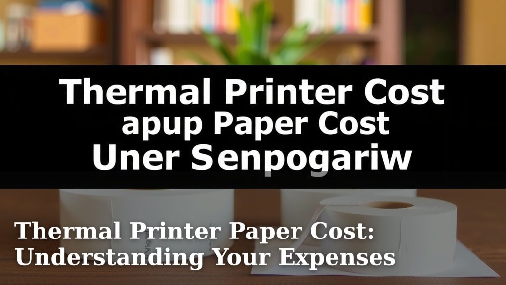 Thermal Printer Paper Cost: Understanding Your Expenses