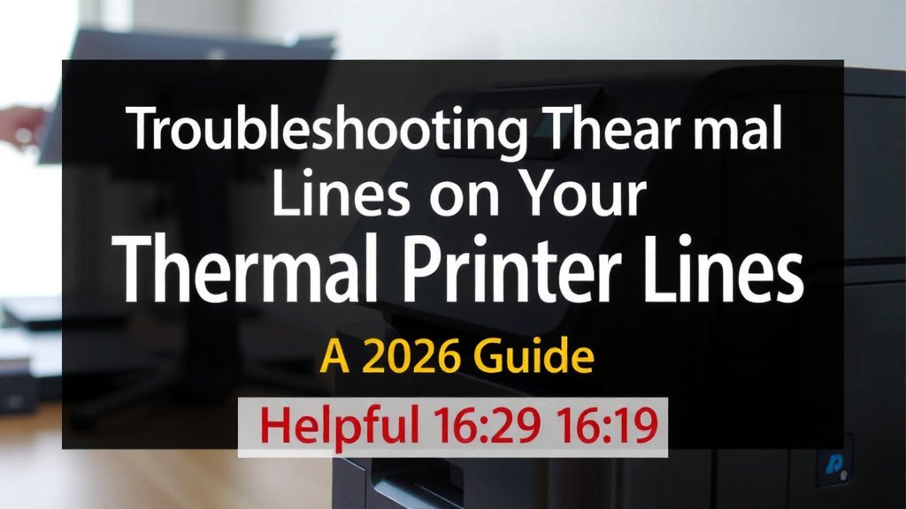 Troubleshooting Lines on Your Thermal Printer
