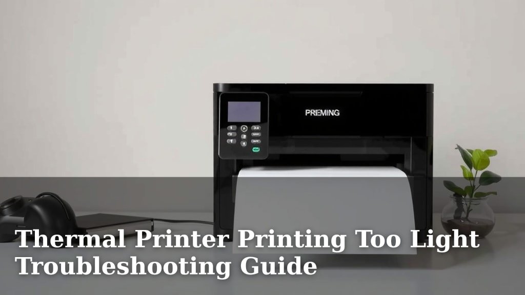 Thermal Printer Printing Too Light Troubleshooting Guide