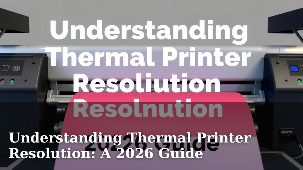 Understanding Thermal Printer Resolution: A 2026 Guide