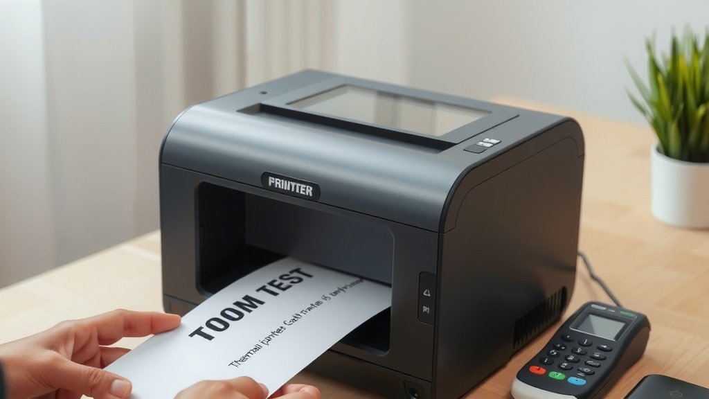Running a Thermal Printer Self-Test for Diagnostics