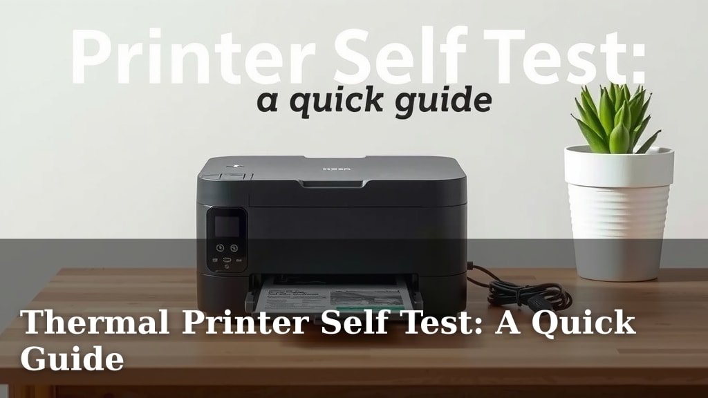 Thermal Printer Self Test: A Quick Guide