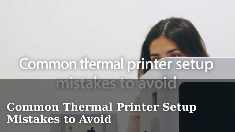 Common Thermal Printer Setup Mistakes to Avoid