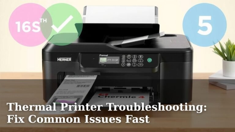 Thermal Printer Troubleshooting: Fix Common Issues Fast
