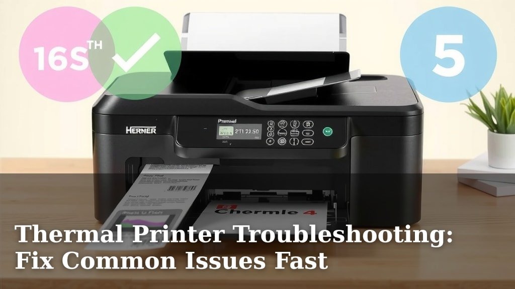 Thermal Printer Troubleshooting: Fix Common Issues Fast