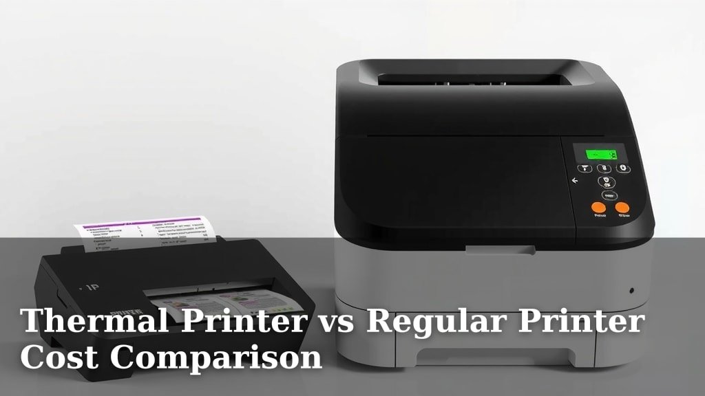Thermal Printer vs Regular Printer Cost Comparison