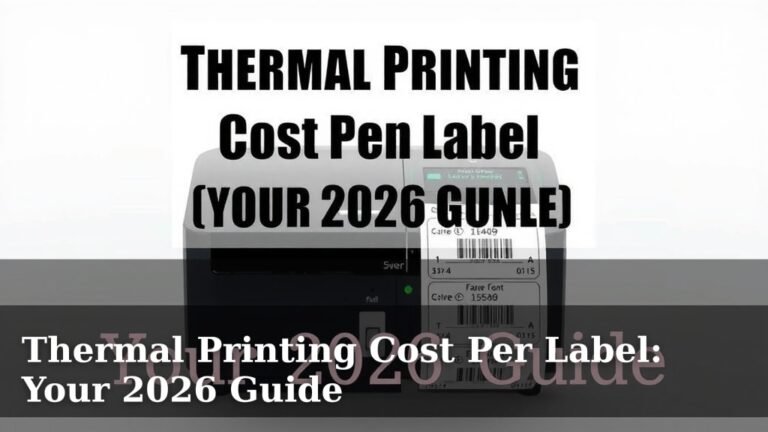 Thermal Printing Cost Per Label: Your 2026 Guide