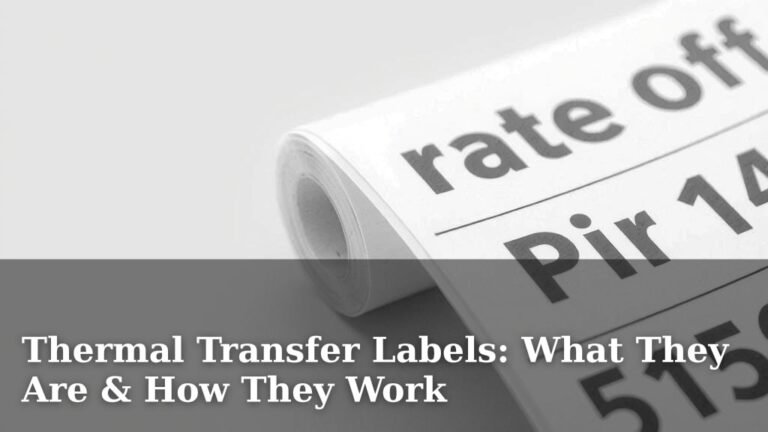 Thermal Transfer Labels: What They Are & How They Work
