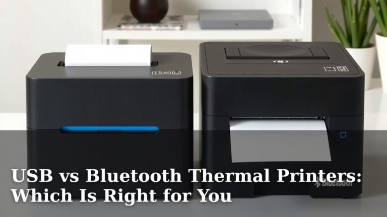 USB vs Bluetooth Thermal Printers: Which Is Right for You