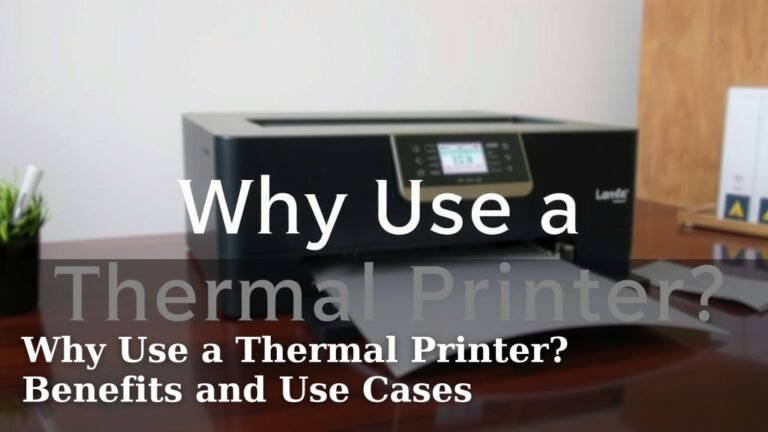 Why Use a Thermal Printer? Benefits and Use Cases