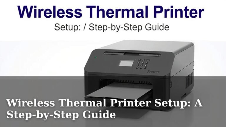 Wireless Thermal Printer Setup: A Step-by-Step Guide