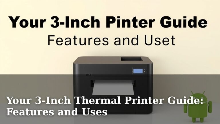 Your 3-Inch Thermal Printer Guide: Features and Uses