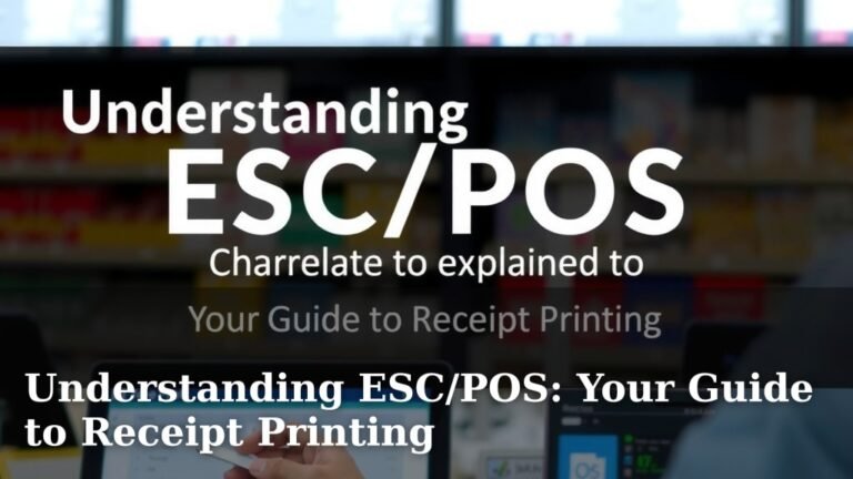 Understanding ESC/POS: Your Guide to Receipt Printing